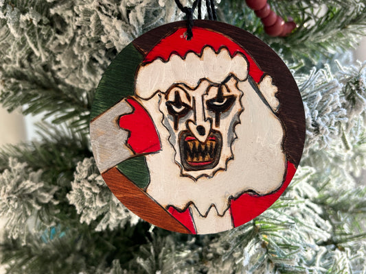 Terrifier Santa Art the Clown Ornament