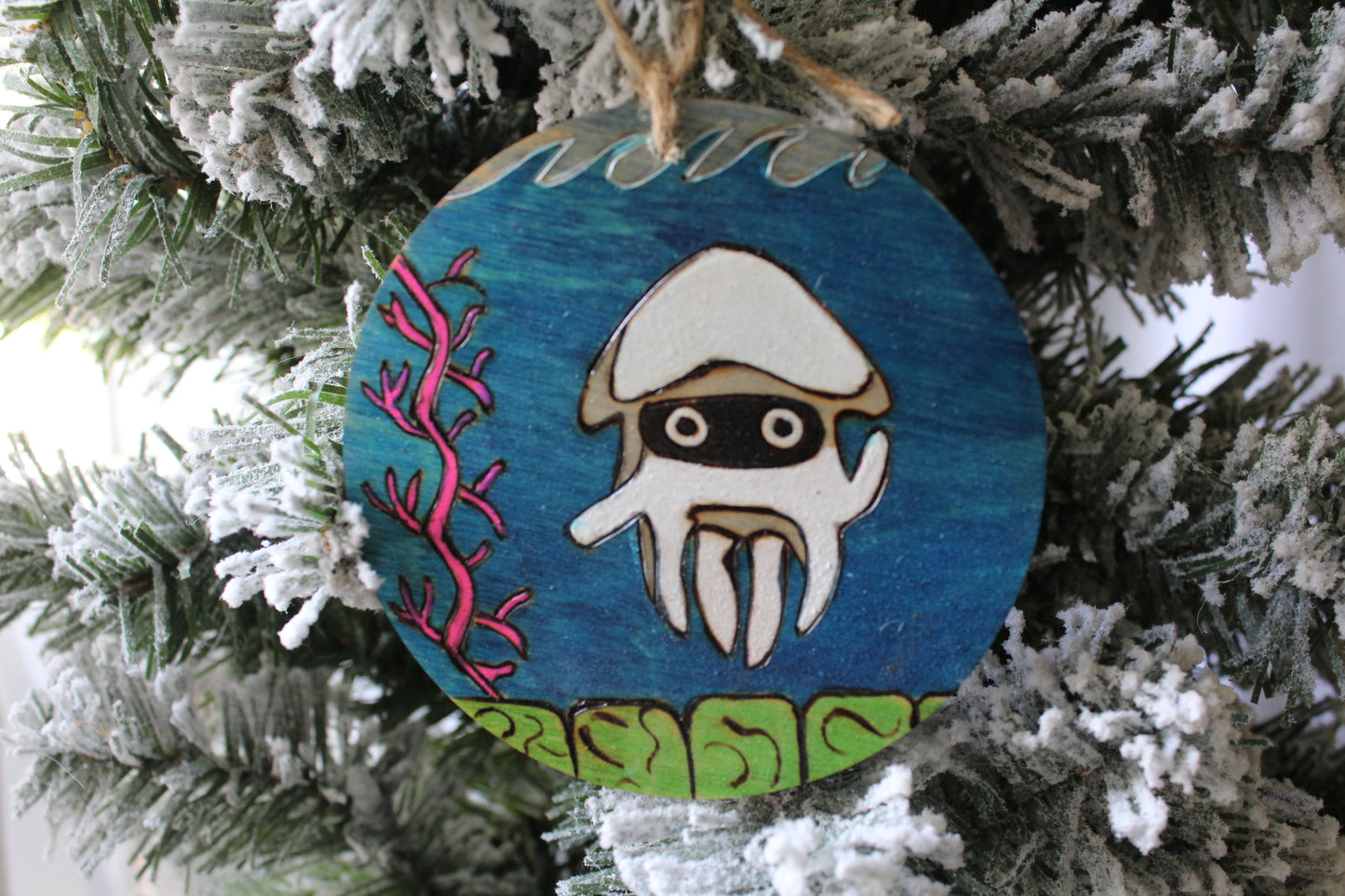 Nintendo NES Blooper Squid Ornament