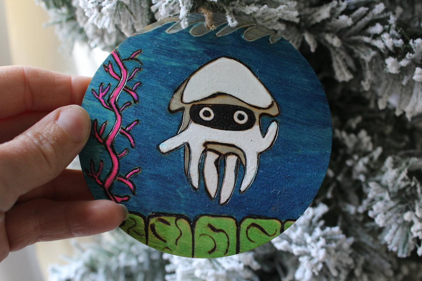 Nintendo NES Blooper Squid Ornament