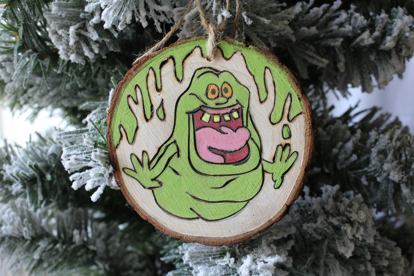 The Real Ghostbusters Slimer Ornament