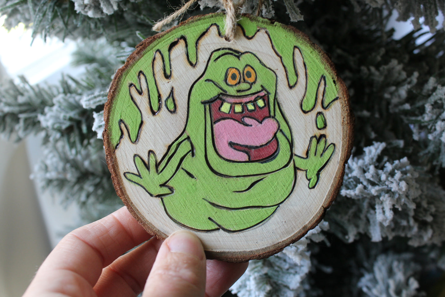 The Real Ghostbusters Slimer Ornament