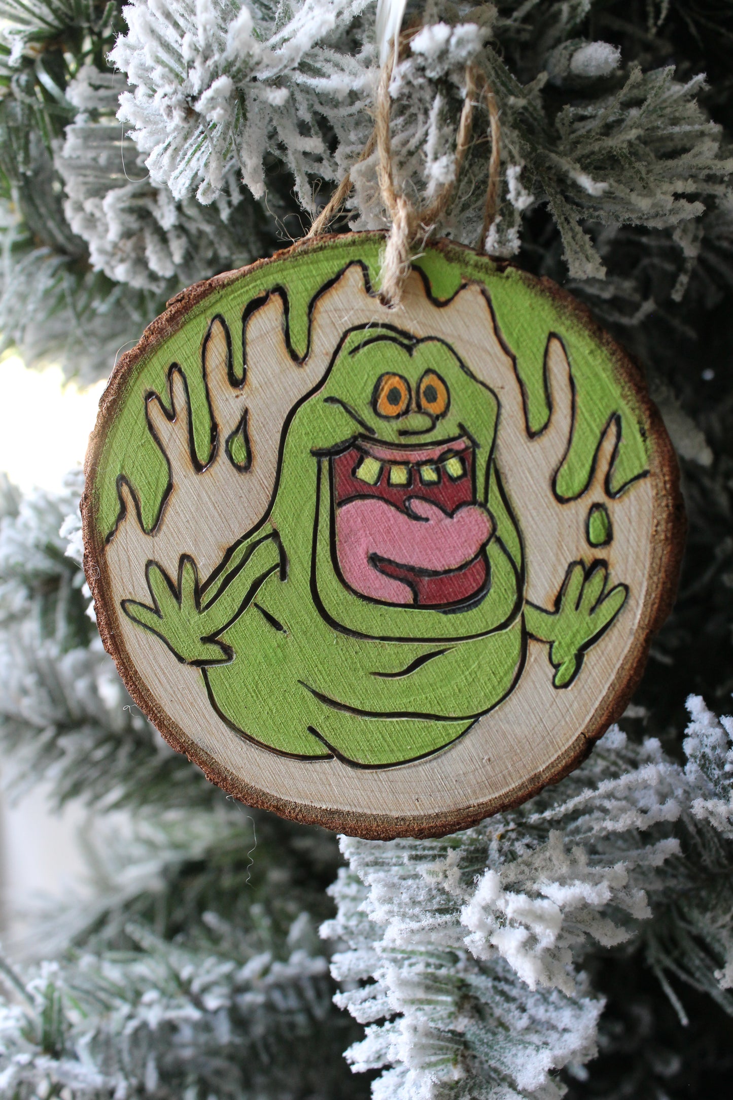 The Real Ghostbusters Slimer Ornament