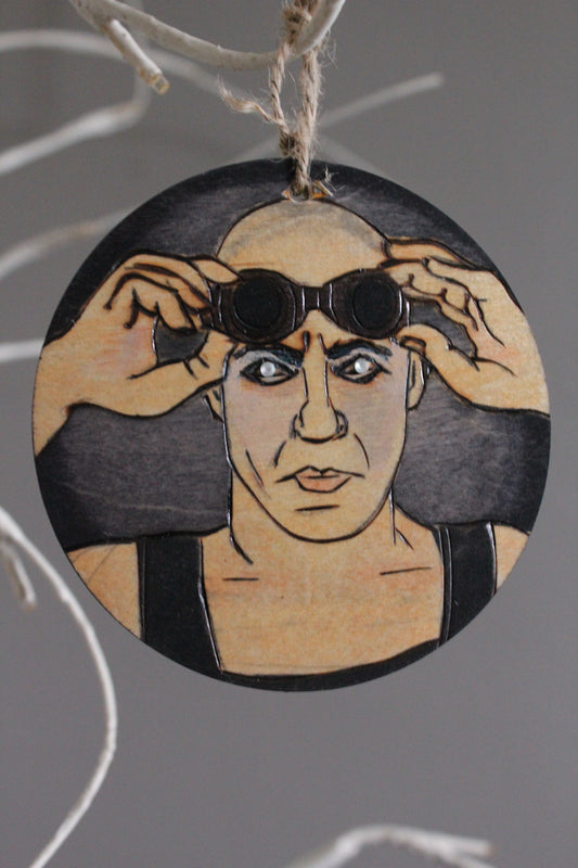 Pitch Black Riddick Ornament