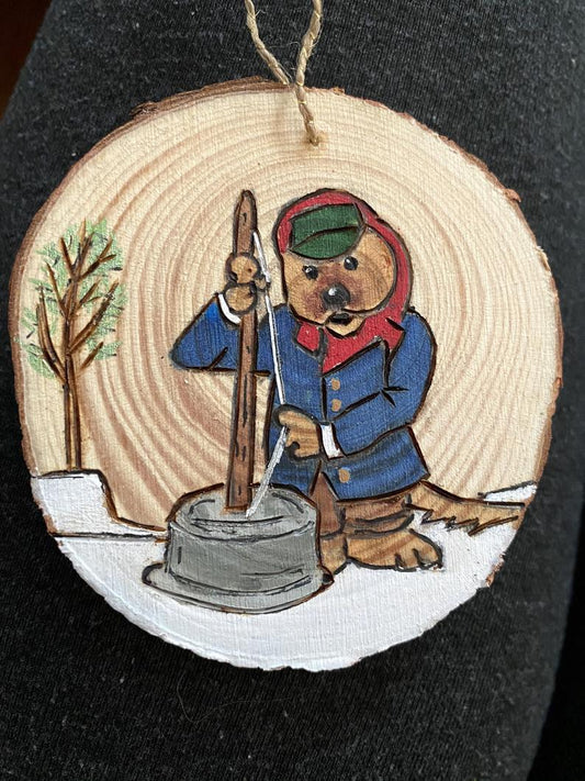 Emmet and Ma Otter Jug Band Christmas Ornament