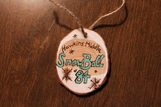 Stranger Things Snow Ball Ornament