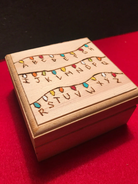 Stranger Things Lights Box keepsake jewelry gift