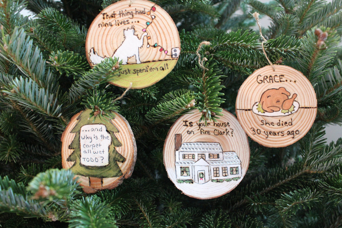 National Lampoons Christmas Vacation Ornament Set 2