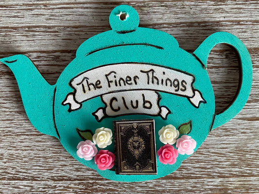 The Office Finer Things Club Teapot Ornamnet magnet