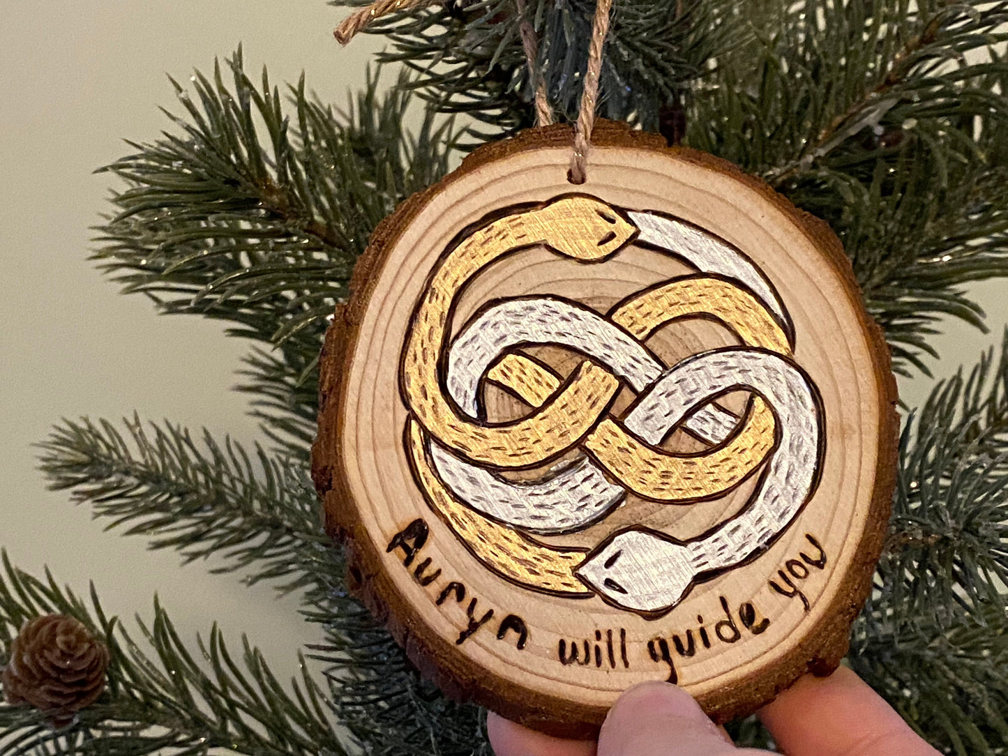 NeverEnding Story Auryn Will Guide You ornament