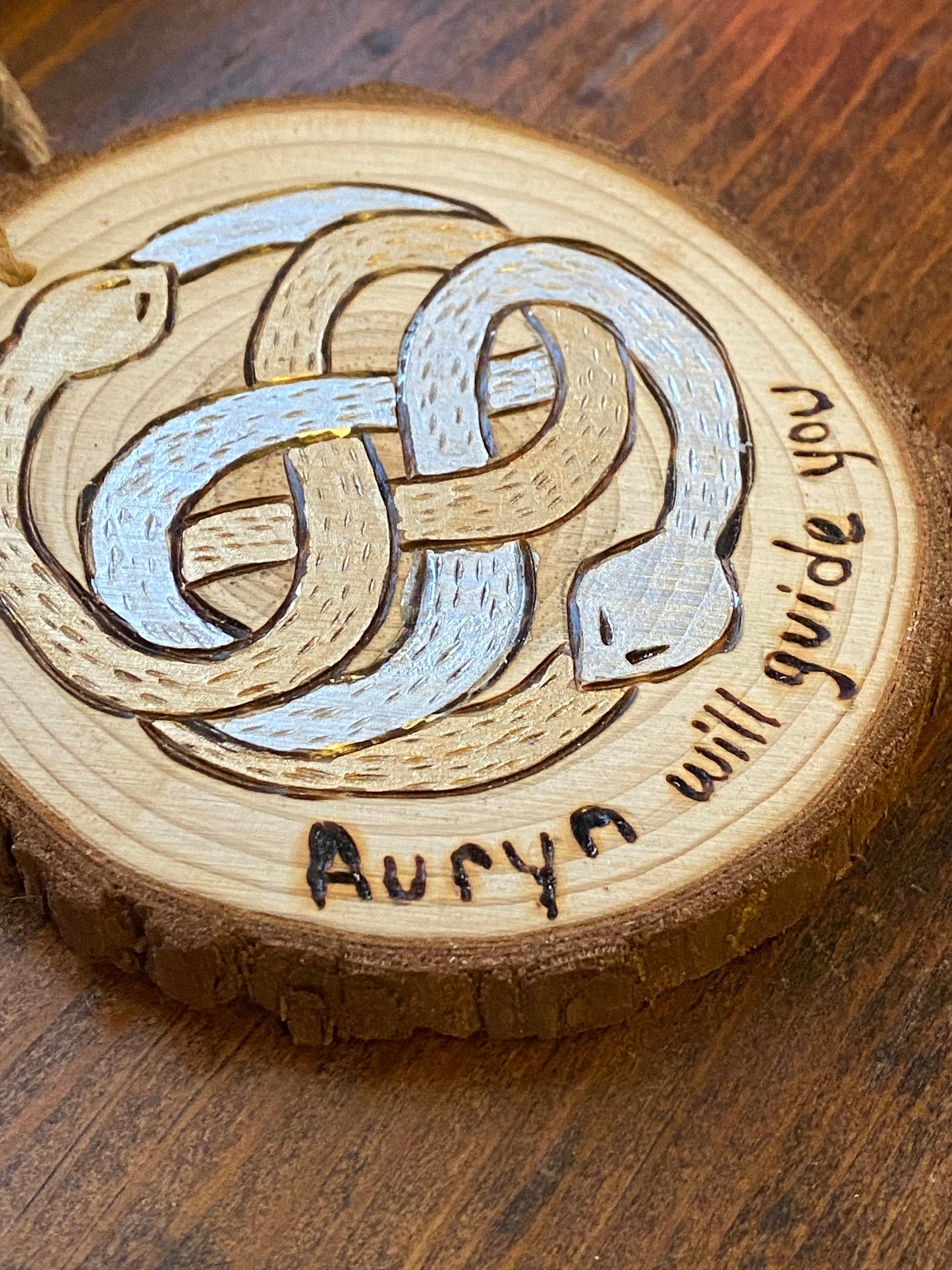 NeverEnding Story Auryn Will Guide You ornament