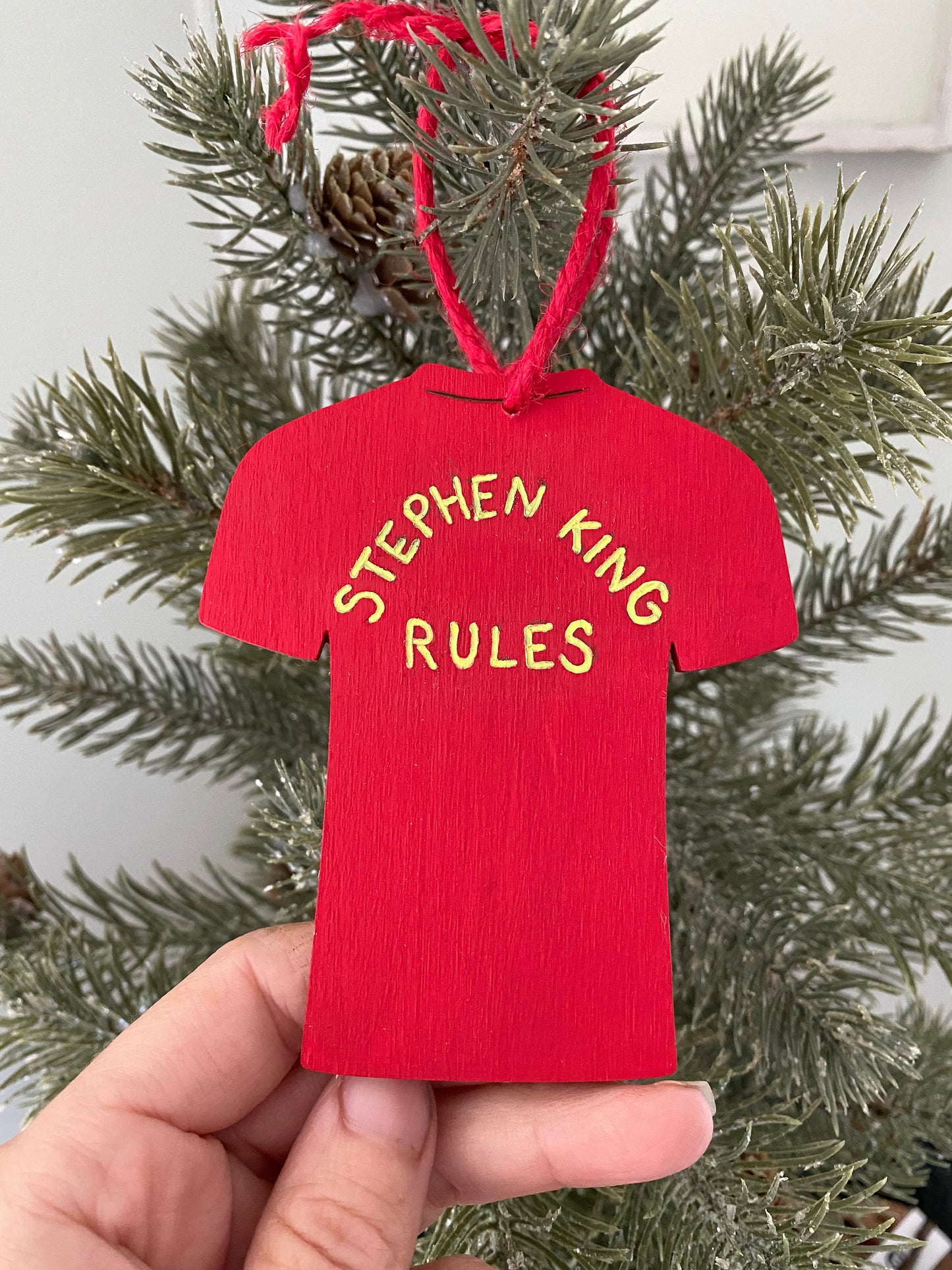 Monster Squad Stephen King Rules T-shirt ornament