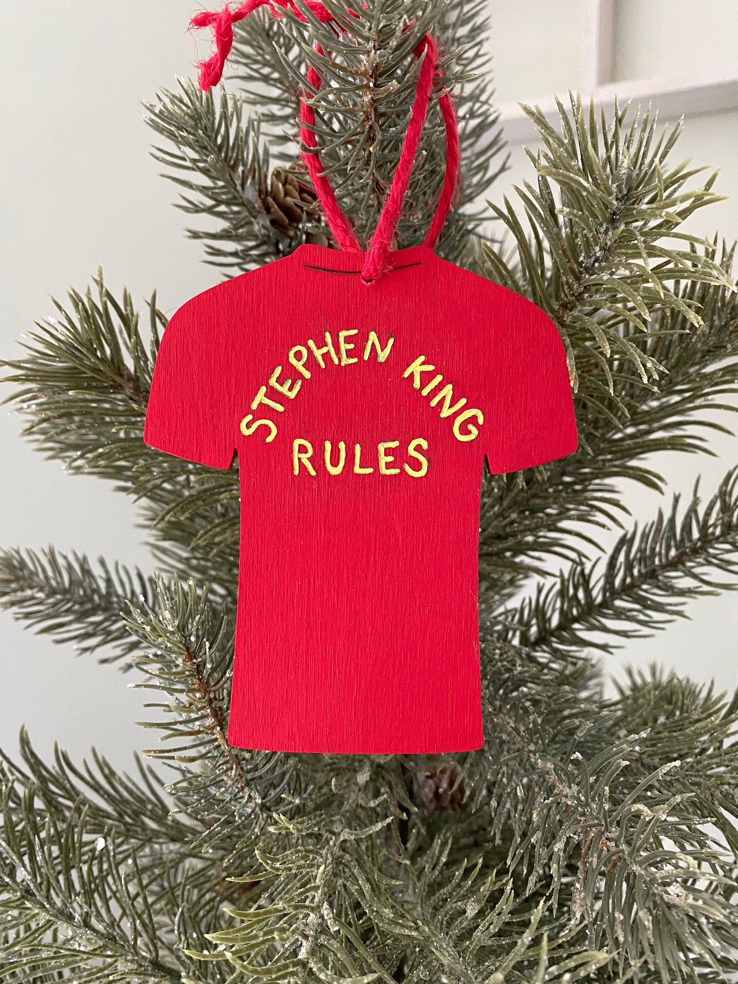 Monster Squad Stephen King Rules T-shirt ornament