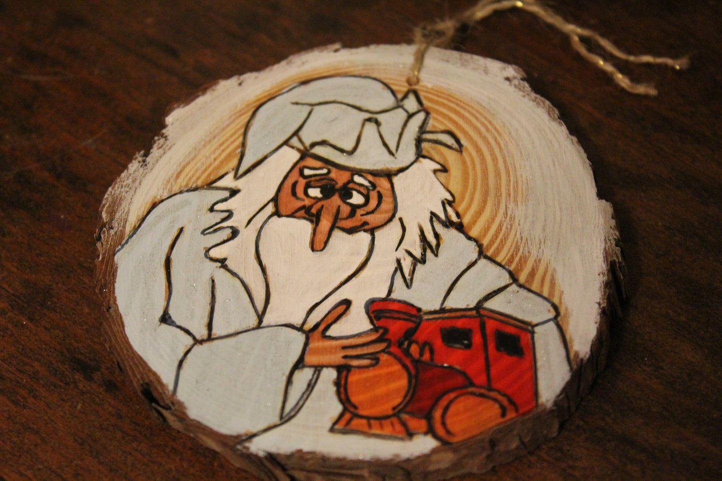 Winter Warlock Christmas Ornament Santa Claus is Coming to Town Rankin Bass Nostalgia