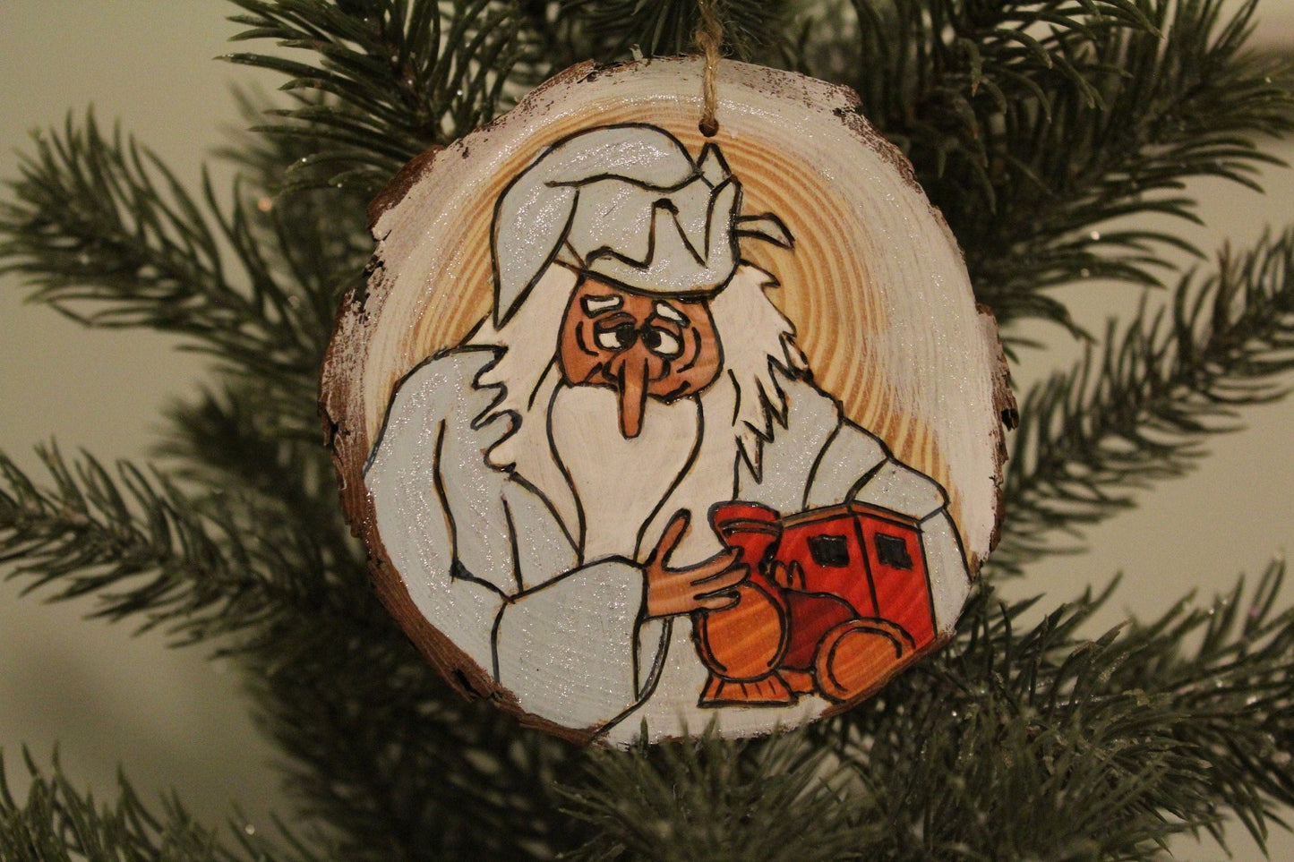 Winter Warlock Christmas Ornament Santa Claus is Coming to Town Rankin Bass Nostalgia