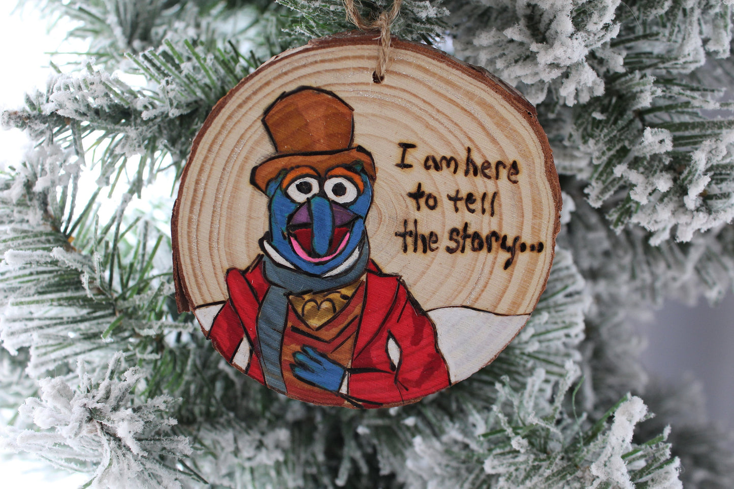 Jim Henson Muppets Christmas Carol Gonzo and Rizzo Ornament Set