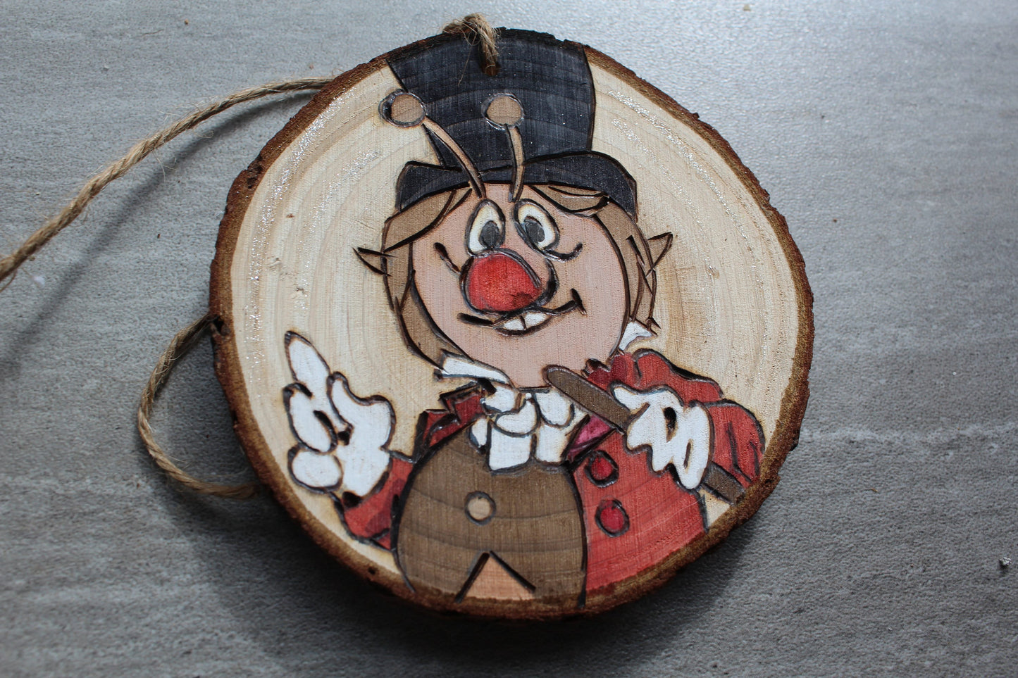 The Stingiest Man in Town B.A.H Humbug Christmas Ornament Rankin Bass